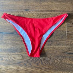 SHEIN Red Bikini Bottoms